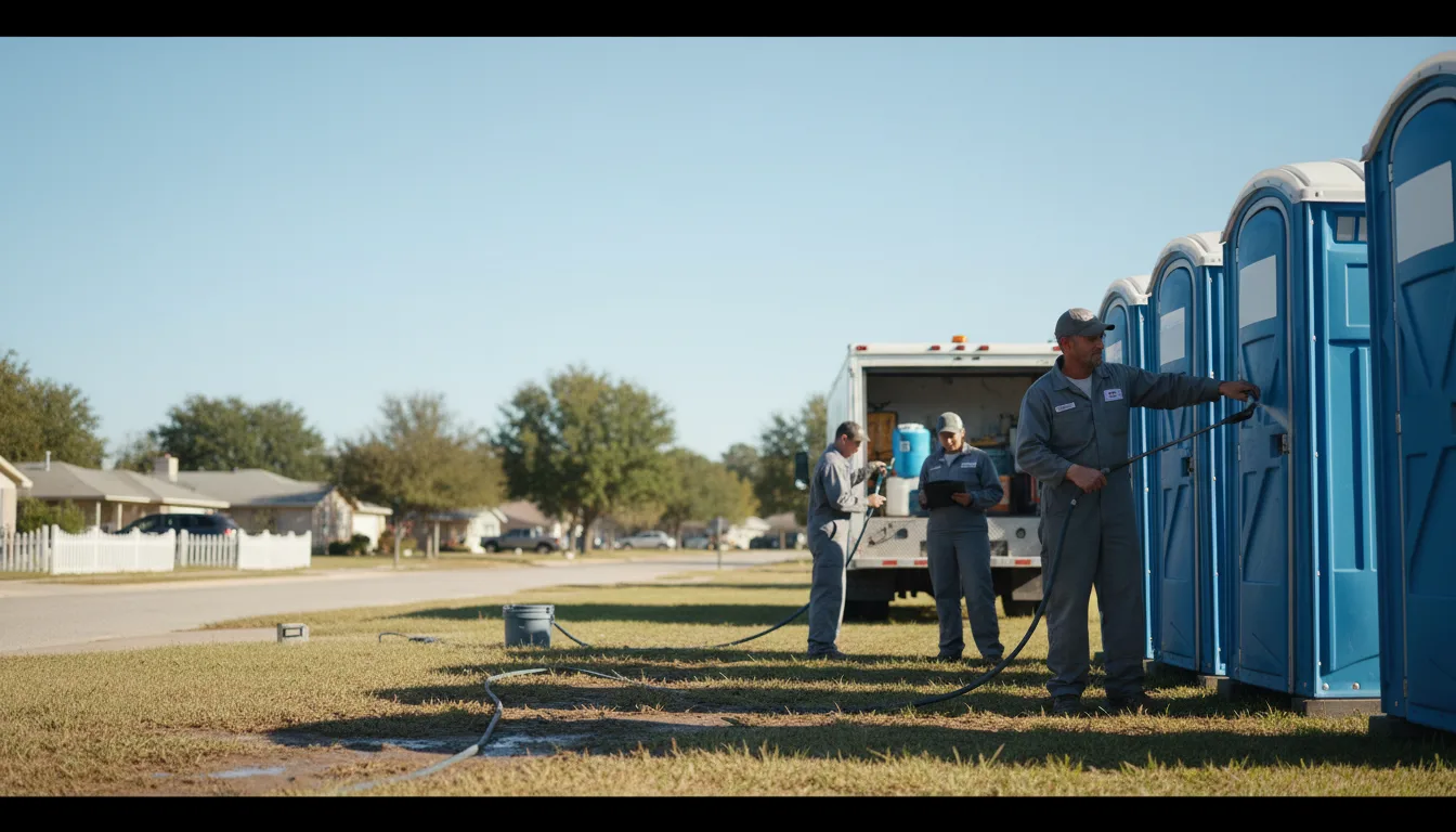 Long-Term Portable Toilet Rental in Junction City, GA near me